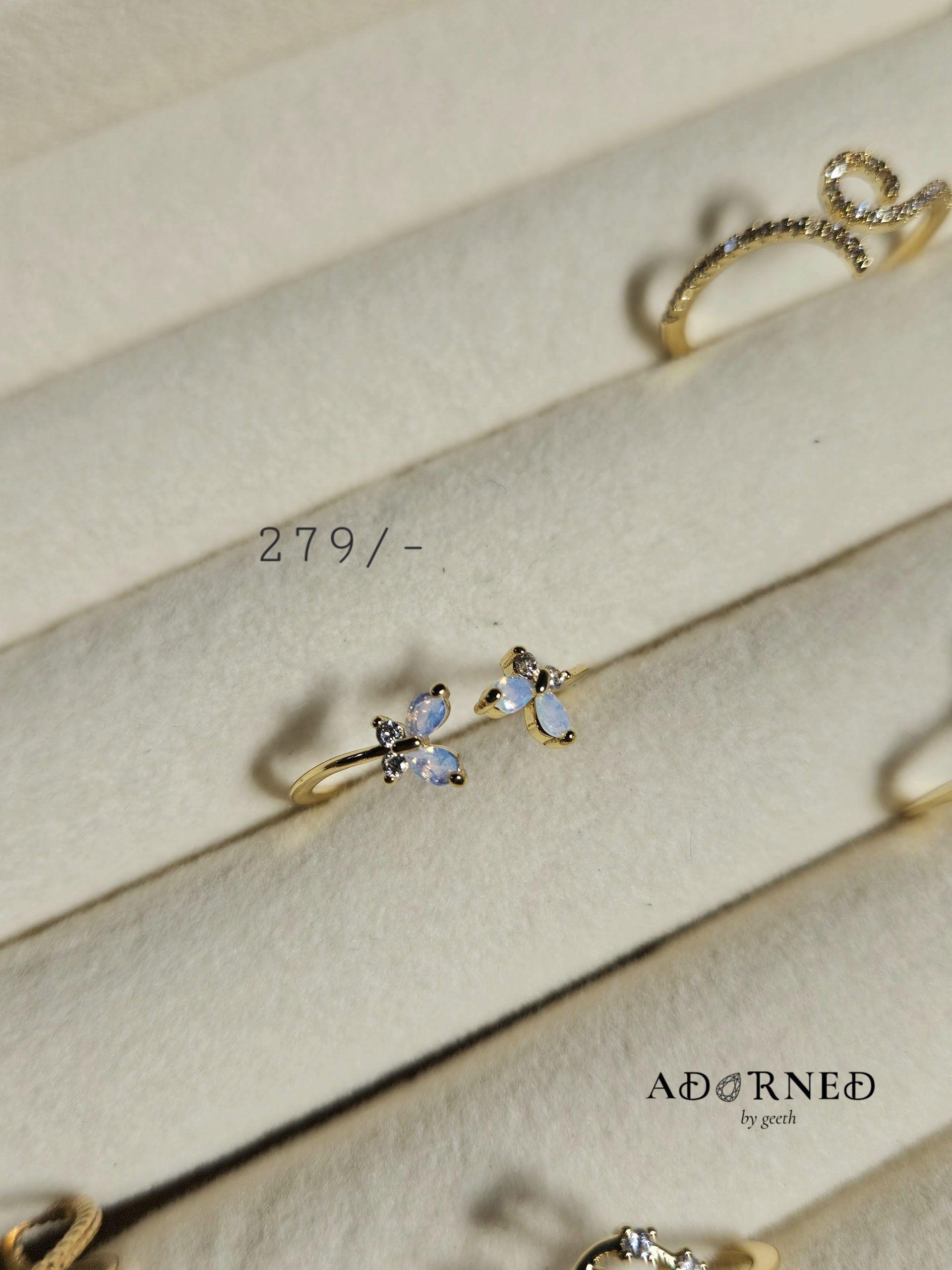 Open Butterfly Ring