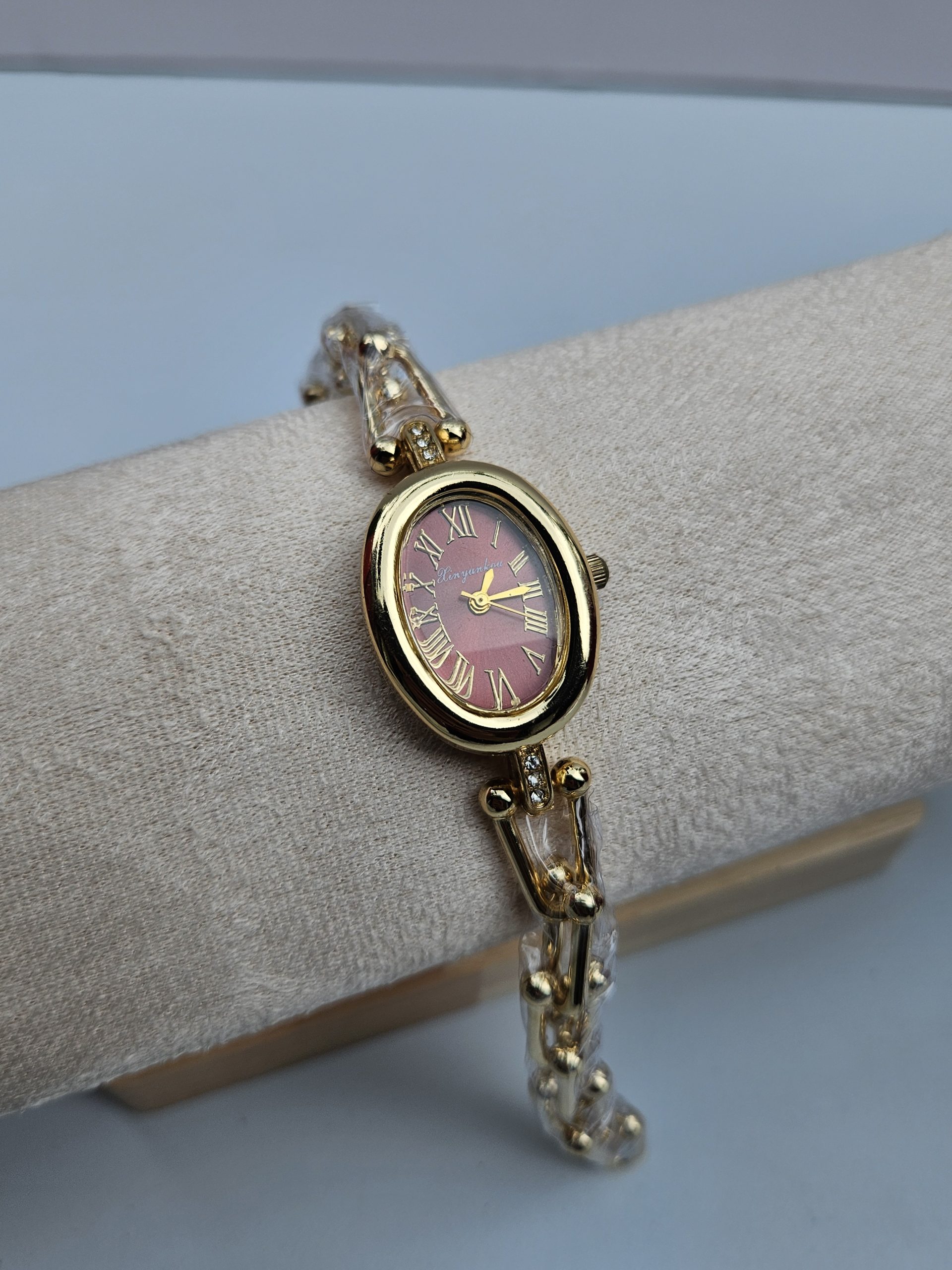 Oval Roman Dial Watch